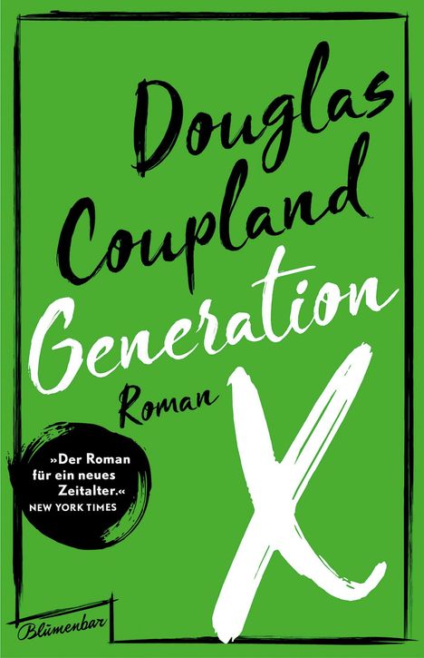 Douglas Coupland: Generation X, Buch