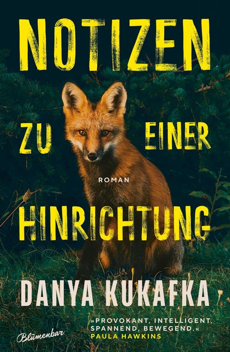 Danya Kukafka: Notizen zu einer Hinrichtung, Buch