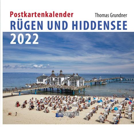 Thomas Grundner: Rügen/Hiddensee 2022 Postkartenkalender, Kalender