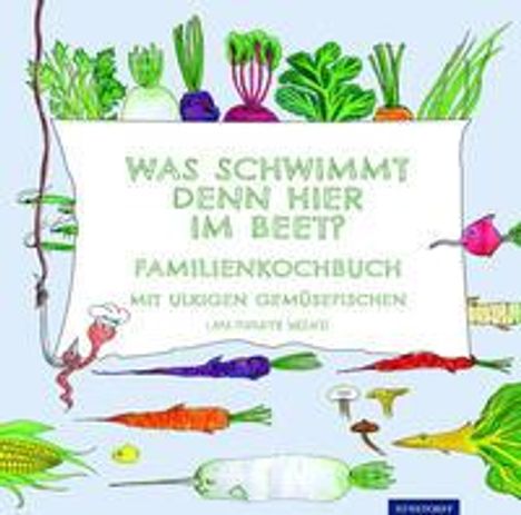 Was schwimmt denn hier im Beet?, Buch