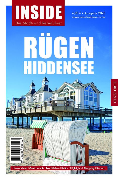 Rügen-Hiddensee INSIDE 2025, Buch