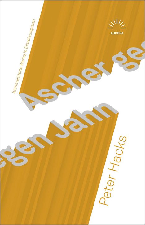 Ascher gegen Jahn, Buch