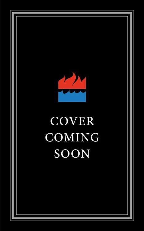Text: "Cover Coming Soon". Symbol mit roter Flamme und blauer Welle in einem schwarzen Rahmen.