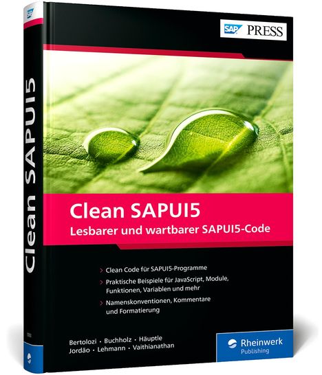 Daniel Bertolozi: Clean SAPUI5, Buch