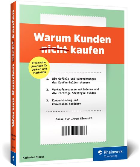 Katharina Stapel: Warum Kunden (nicht) kaufen, Buch