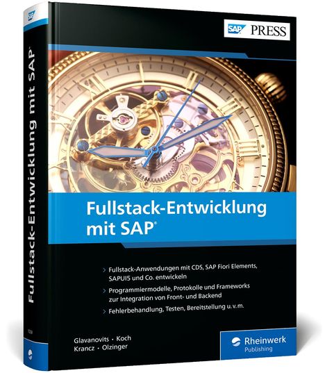 Rene Glavanovits: Fullstack-Entwicklung mit SAP, Buch