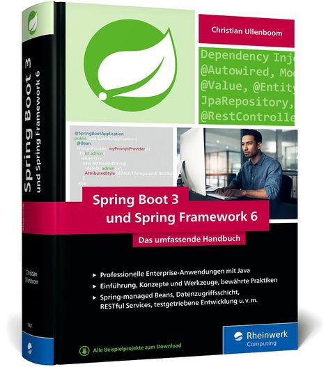 Christian Ullenboom: Spring Boot 3 und Spring Framework 6, Buch