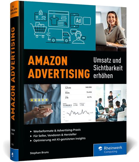 Stephan Bruns: Amazon Advertising, Buch