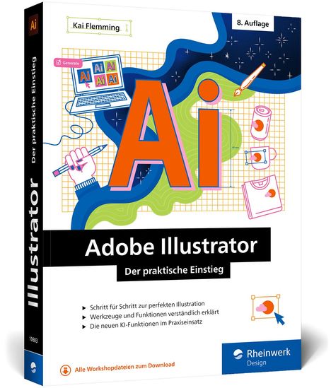 Kai Flemming: Adobe Illustrator, Buch