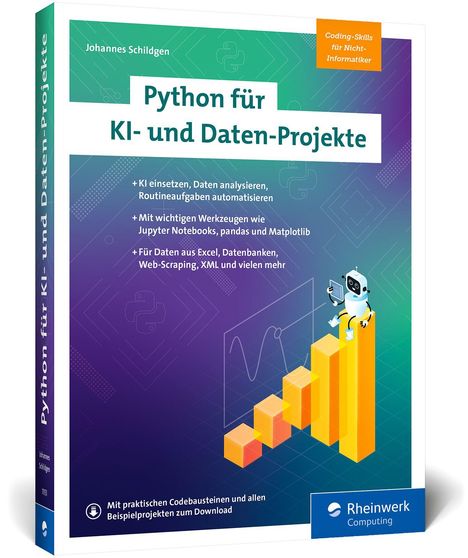 Johannes Schildgen: Python für KI- und Daten-Projekte, Buch