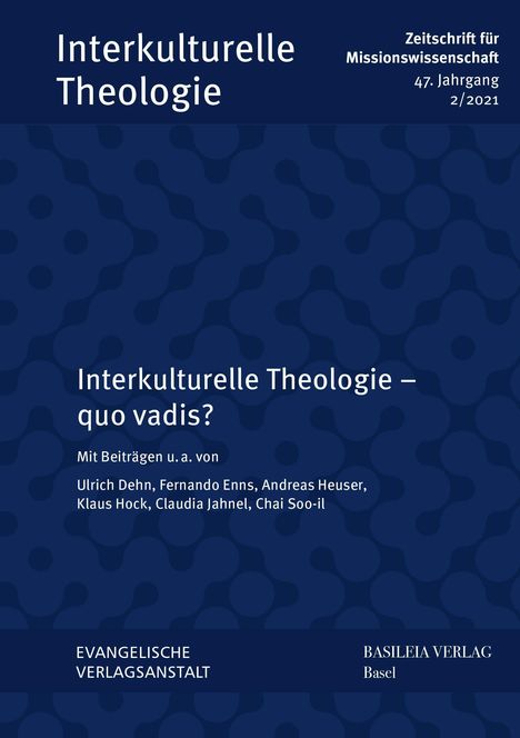 Interkulturelle Theologie - quo vadis?, Buch
