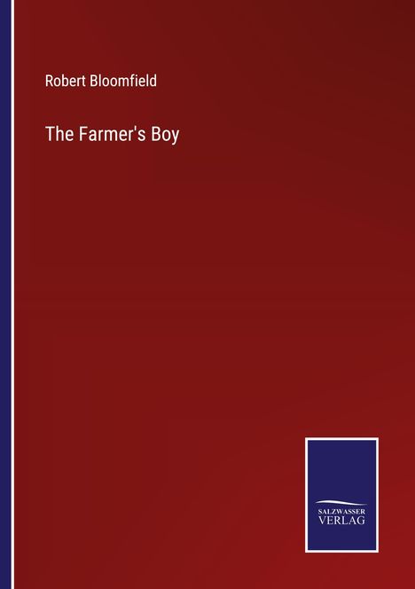 Robert Bloomfield: The Farmer's Boy, Buch