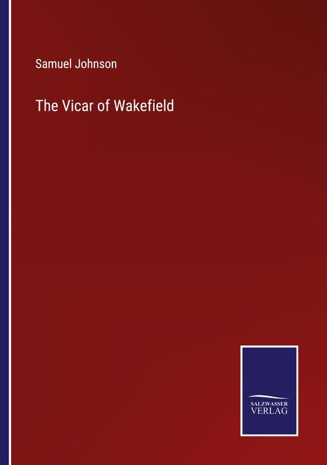 Samuel Johnson: The Vicar of Wakefield, Buch