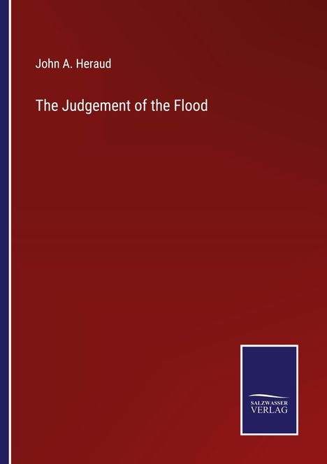 John A. Heraud: The Judgement of the Flood, Buch