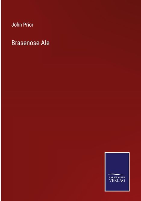 John Prior: Brasenose Ale, Buch