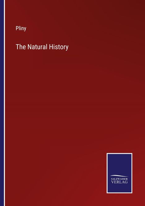 Pliny: The Natural History, Buch