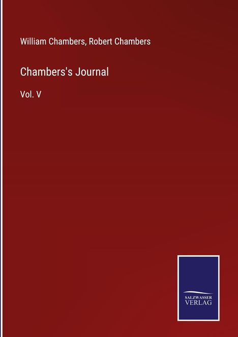 William Chambers: Chambers's Journal, Buch