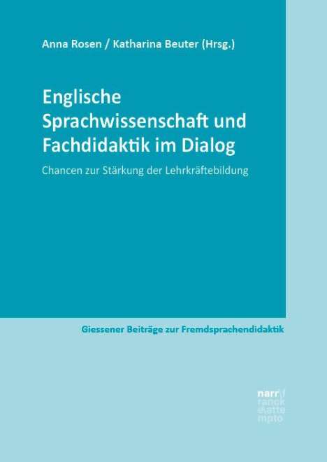 Englische Sprachwissenschaft und Fachdidaktik im Dialog, Buch