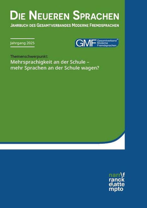 Die Neueren Sprachen 2025, Buch