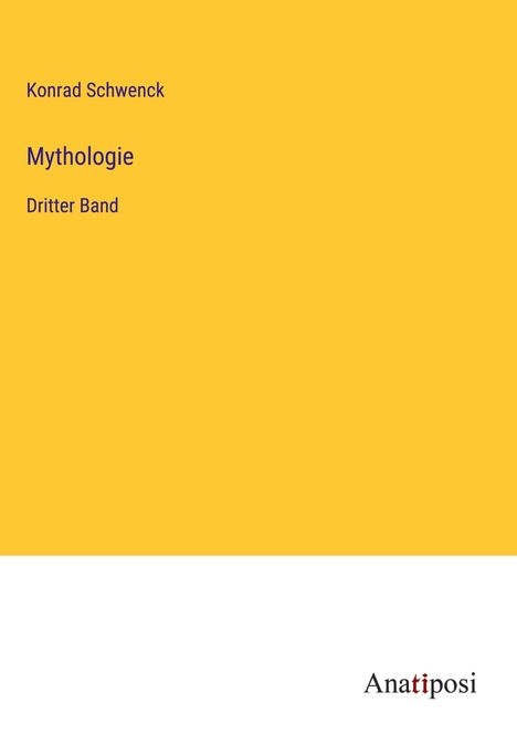 Konrad Schwenck: Mythologie, Buch