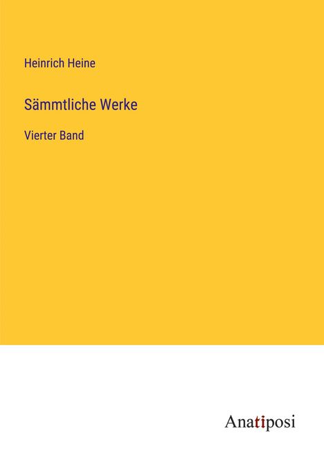 Heinrich Heine: Sämmtliche Werke, Buch