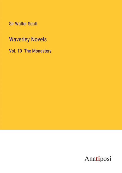 Walter Scott: Waverley Novels, Buch