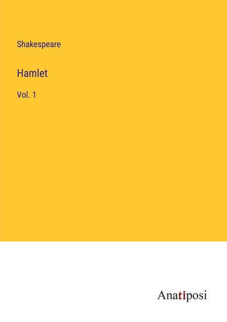 Shakespeare: Hamlet, Buch