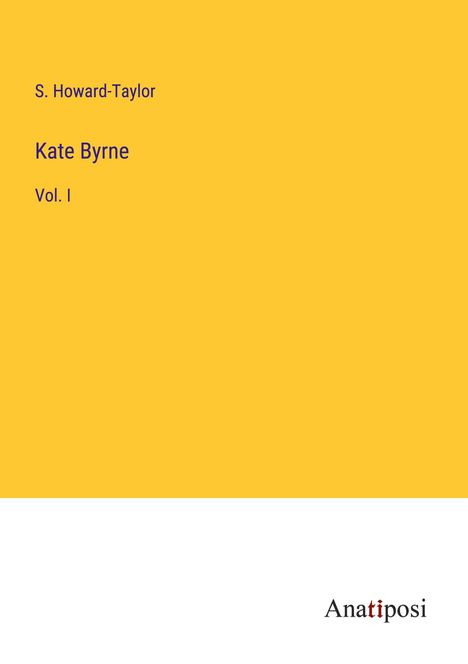 S. Howard-Taylor: Kate Byrne, Buch