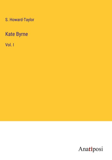S. Howard-Taylor: Kate Byrne, Buch