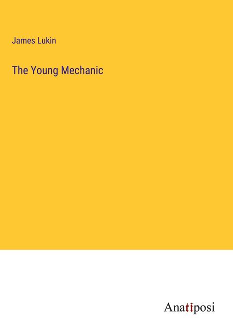 James Lukin: The Young Mechanic, Buch