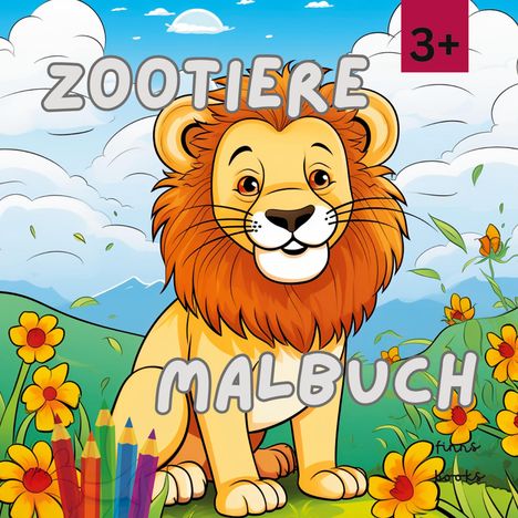 Finn Avery: Zootiere Malbuch, Buch