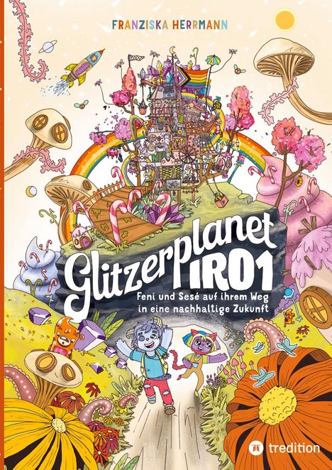 Franziska Herrmann: Glitzerplanet IRO1, Buch