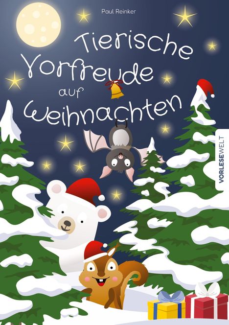 Paul Reinker: Tierische Vorfreude auf Weihnachten, Buch