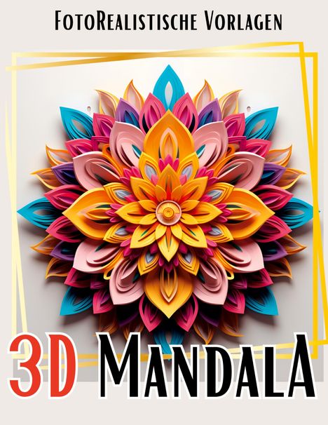Lucy´s Schwarze Malbücher: 3D Mandala Malbuch ¿Black &amp; White¿, Buch