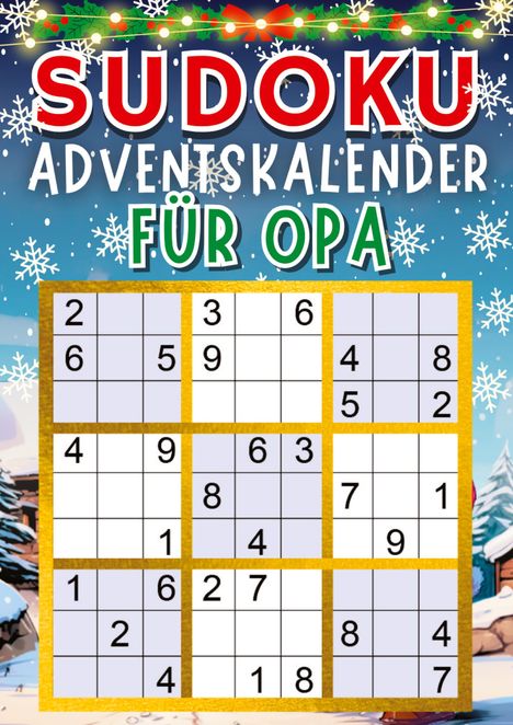 Isamrätsel Verlag: Sudoku Adventskalender 2023, Buch