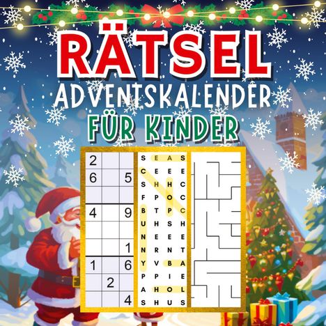 Isamrätsel Verlag: Rätsel Adventskalender 2023, Buch