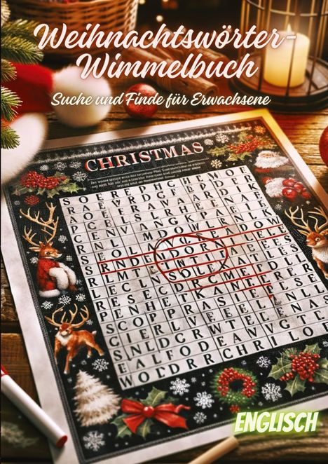 Diana Kluge: Weihnachtswörter-Wimmelbuch, Buch