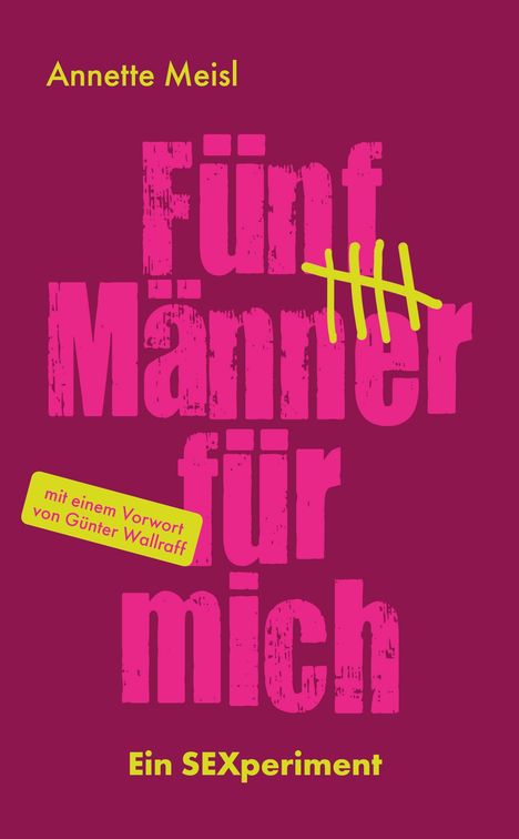 Annette Meisl: Fünf Männer für mich, Buch