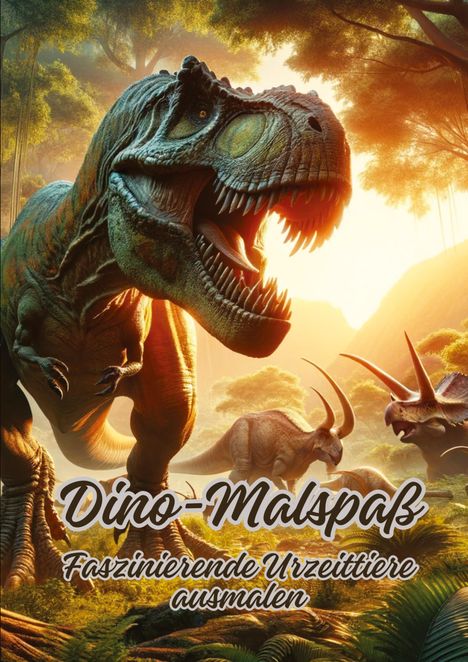 Diana Kluge: Dino-Malspaß, Buch