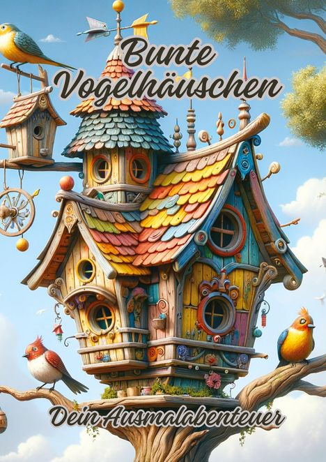 Diana Kluge: Bunte Vogelhäuschen, Buch