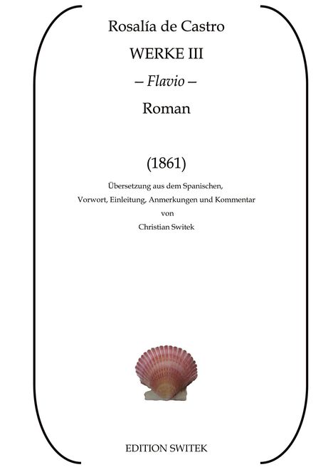 Christian Switek: Flavio, Buch