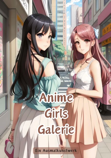 Christian Hagen: Anime Girls Galerie, Buch