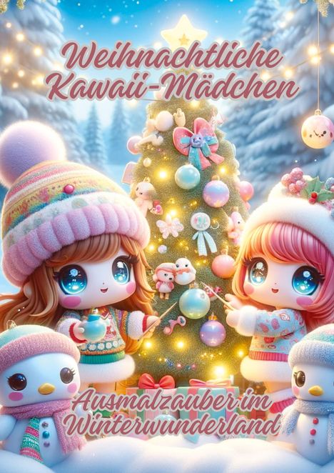 Diana Kluge: Weihnachtliche Kawaii-Mädchen, Buch