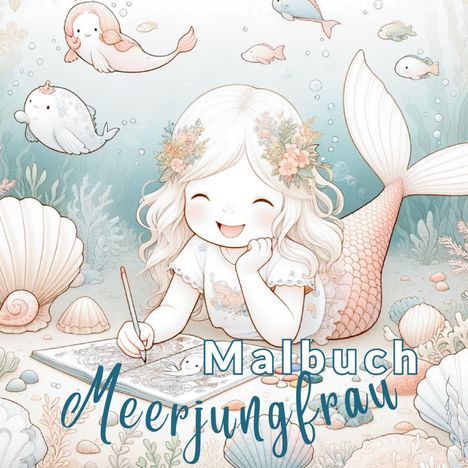 S&L Inspirations Lounge: Mein Meerjungfrauen Malbuch: Kreative Ausmalbilder für Mädchen!, Buch