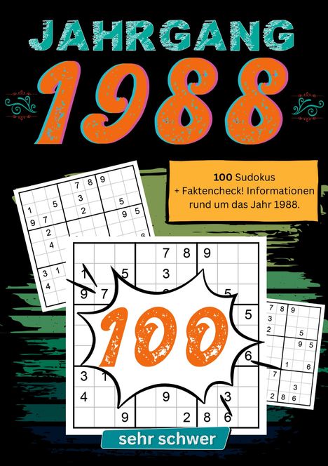 Sudoku Jahrbücher: 1988- Rätselspaß und Zeitreise, Buch