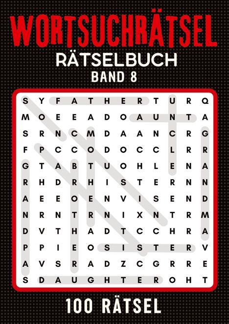 Isamrätsel Verlag: Wortsuchrätsel Rätselbuch - Band 8, Buch