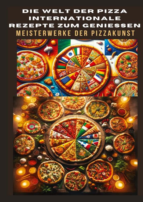 Bianca Leopold: DIE WELT DER PIZZA: INTERNATIONALE REZEPTE ZUM GENIESSEN: Meisterwerke der Pizzakunst: Das ultimative Kochbuch für traditionelle und kreative Pizzarezepte ¿ von klassisch bis glutenfrei und vegan, Buch