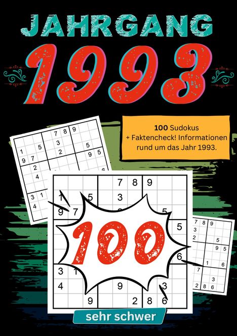 Sudoku Jahrbücher: 1993- Rätselspaß und Zeitreise, Buch