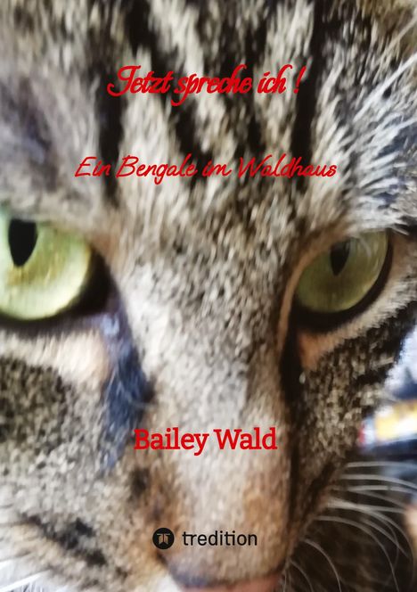 Bailey Wald: Jetzt spreche ich ! FIV Kater Bailey berichtet aus seinen Leben, Buch