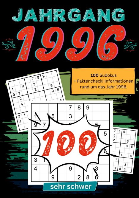 Sudoku Jahrbücher: 1996- Rätselspaß und Zeitreise, Buch